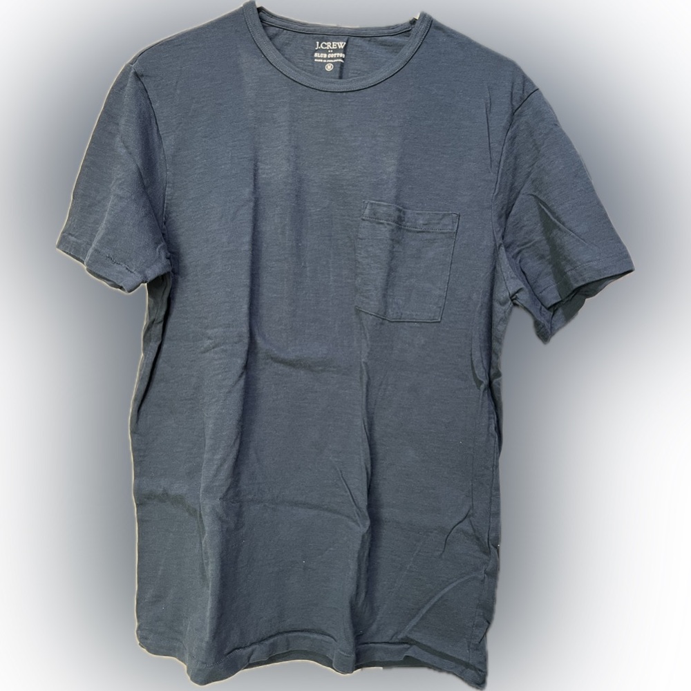 J. Crew Dark blue Short Sleeve Tee